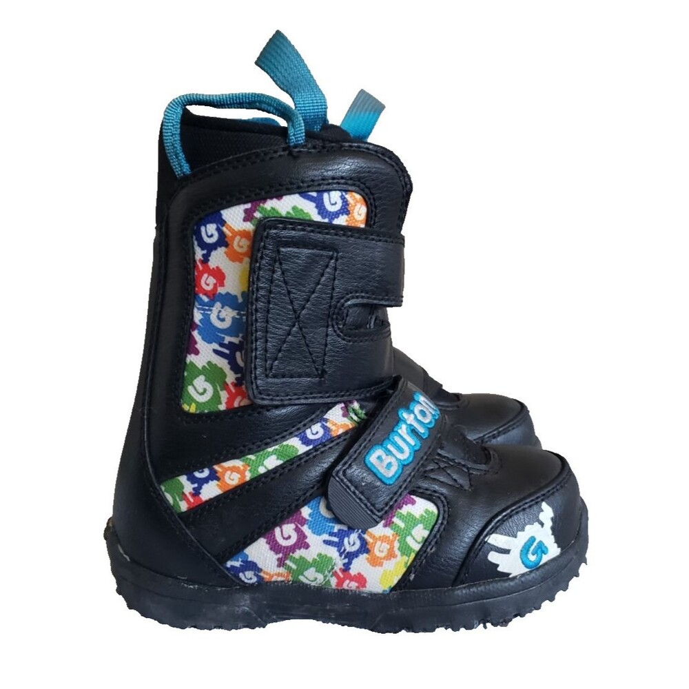Burton Grom Snowboard Boots Shoes Boys Girls Kids Size 11C - Picture 2 of 11